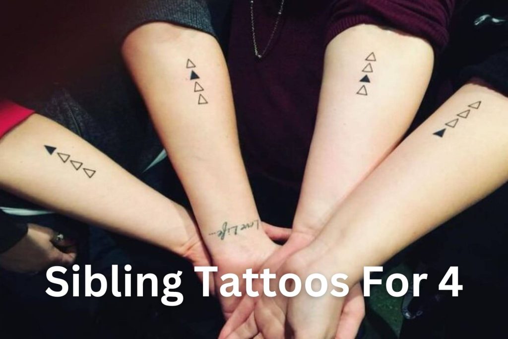 Sibling Tattoos For 4