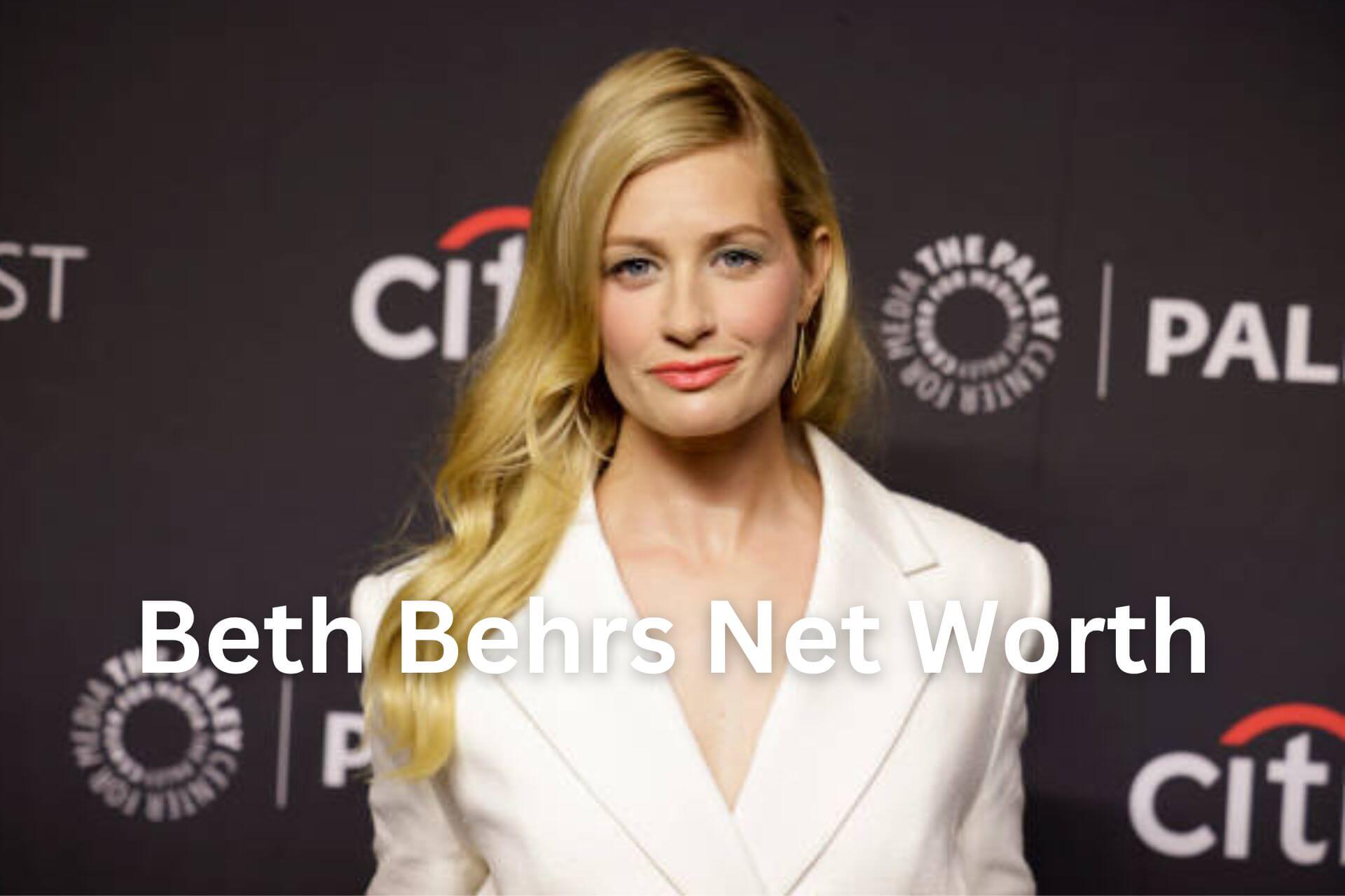 Beth Behrs Net worth